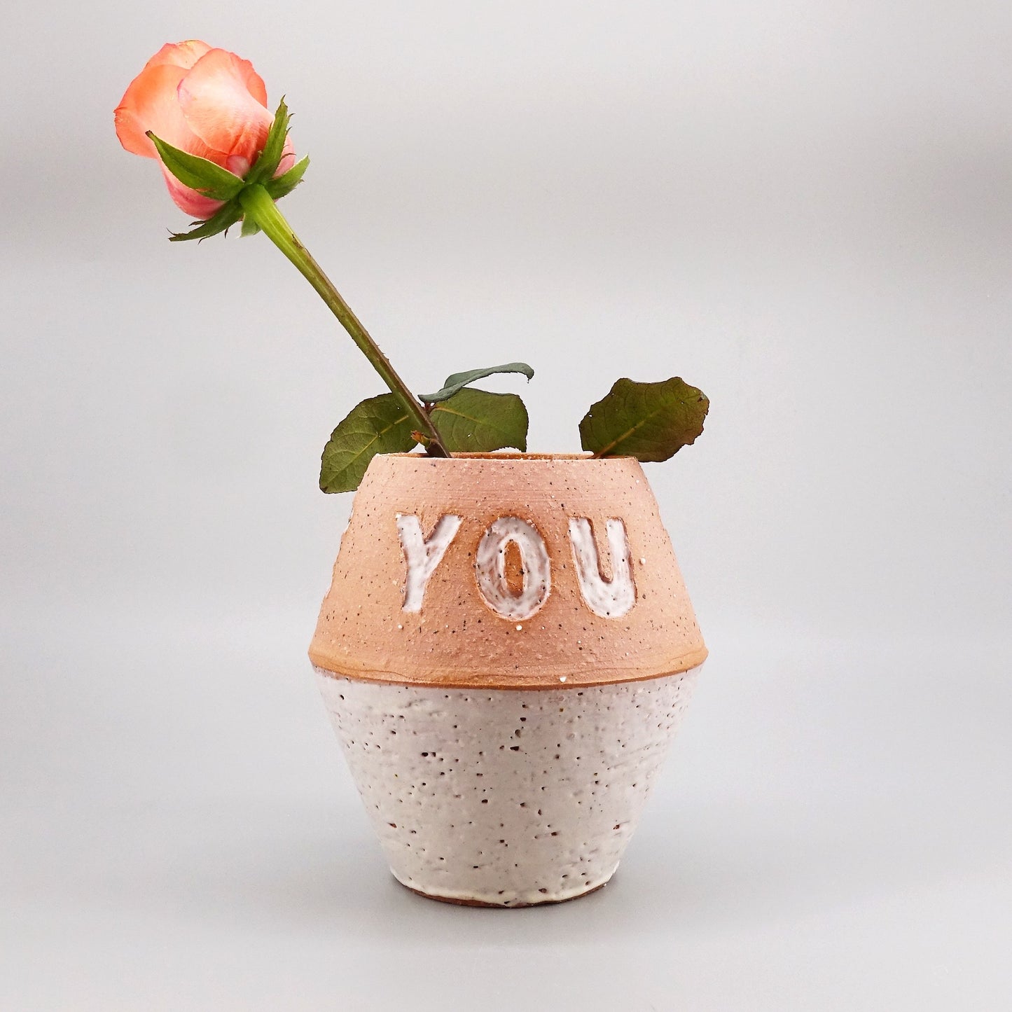 "Love you too" Vase