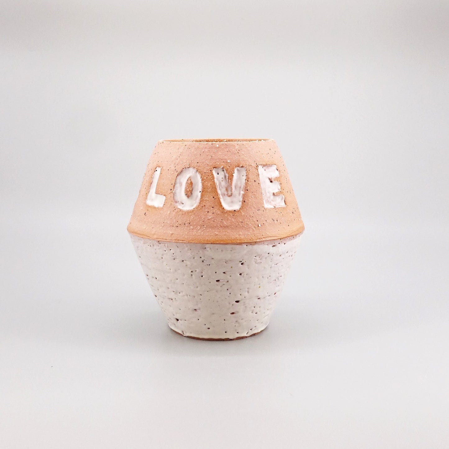 "Love you too" Vase