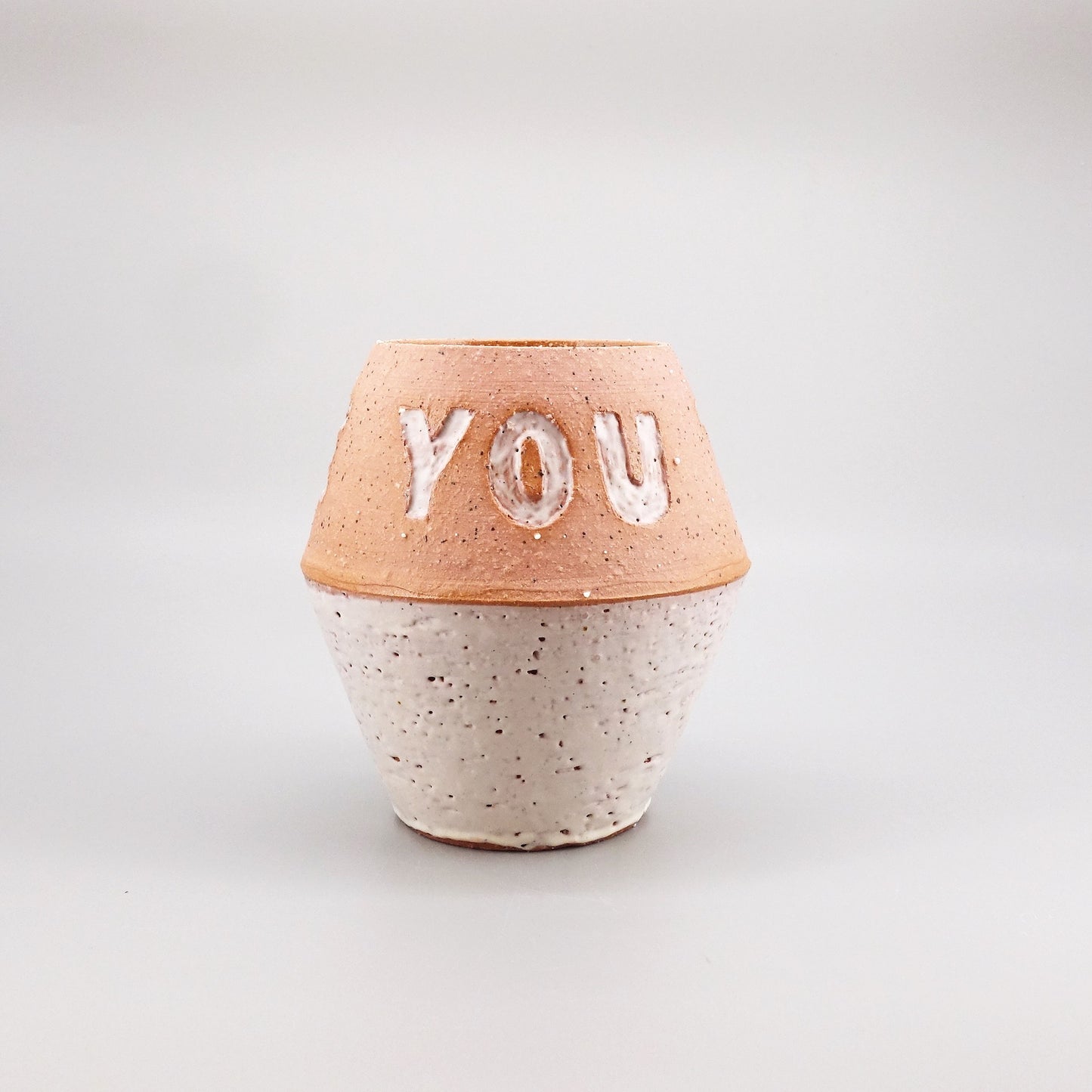 "Love you too" Vase